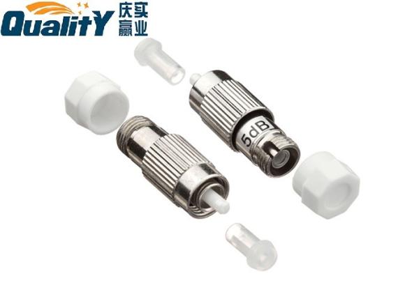 Quality FC Connector Metal 10db Fiber Optic Attenuator for sale
