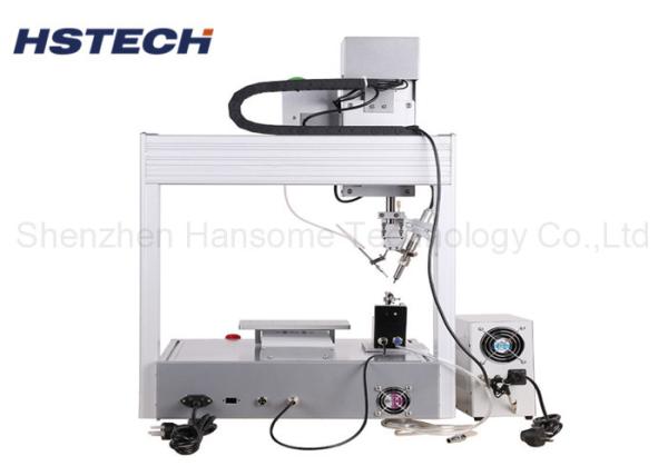 Quality Timing Belt Shinano Motor PCB Soldering Robot Meanwell Driver Grey Color New Condition for sale