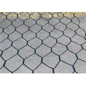 China PVC Coated Galvanized Gabion Mesh 80x100mm Hexagonal 2.4mm Wire wholesale