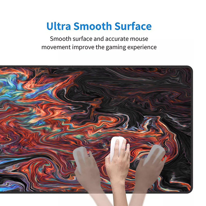 Large Strata Liquid Fluid Mousepad For Csgo Gaming Mous Pads NO Wireless Charging OEM