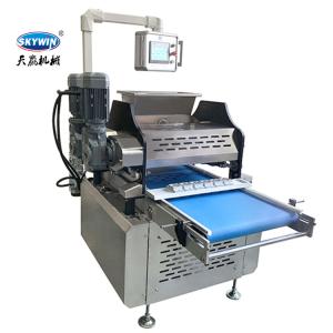 China Automatic Tray Type Cookies Making Machine Plc Control Cutter And Deposit Cookie wholesale