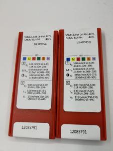 Indexable Square Lathe Cutting Inserts CNC Carbide Inserts SNMG120408/12-PM