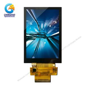 3.5 CTP Industrial Capacitive Touch Screen 320x480 300cd/m2 TFT LCD Display Module