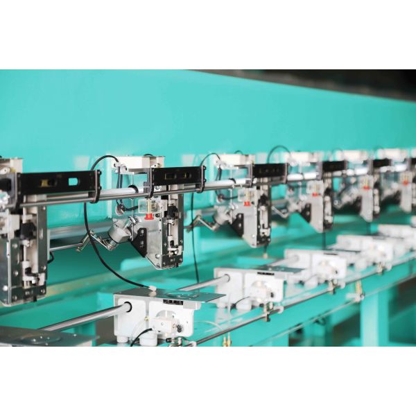 Flat Computer Embroidery Machine 20 Head 9 Needles For Cutting Pieces Embroidery