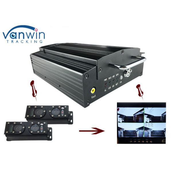 Quality 720P HD 3G Mobile DVR with 4CH Mobile DVR CMS platform for CIty Bus for sale