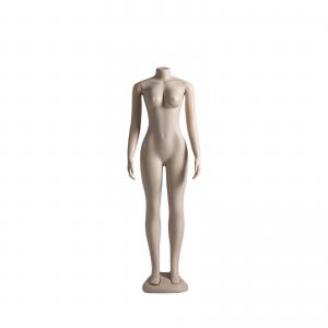 China Crafted Headless Female Mannequin Skin Colored With Natural Full Body Curve wholesale