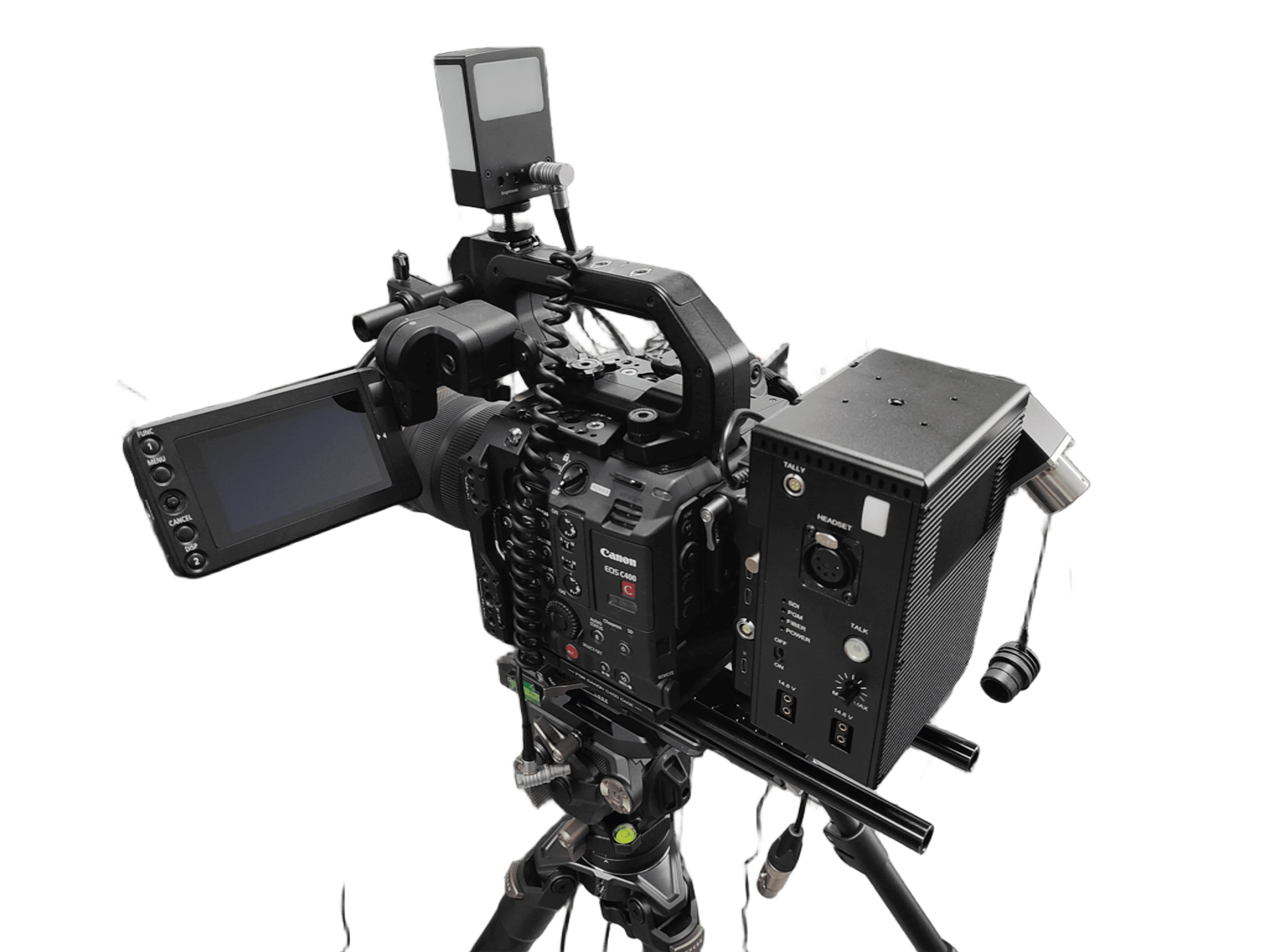 12G EFP To Fiber Camera Systems For Live Event, ENG, ESP ( Includes Camera Optic Adaptor and Base Station)
