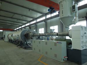 China Polyethylene PE Insulation Outer Protective Jacket Pipe Machine 110-550mm wholesale