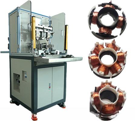 Wire Diameter Range 0.1 0.8 mm Stator Winding Machine for Fans Motors and