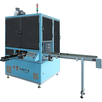 Eyebrow Pencil Automatic Blanking UV Drying Silk Screen Printing Machine For Eyebrow Pen