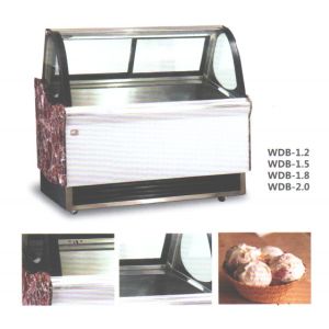 380L Capacity Ice Cream Showcase Freezer With Digital Temp.Controller