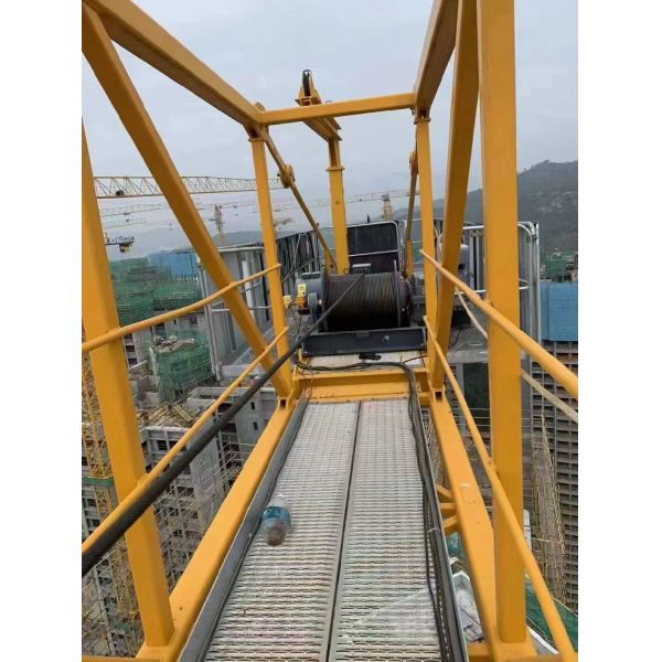 Year of 20 Original Used Tower Crane with 6t Max Load and 65m Max Jib Length at Good