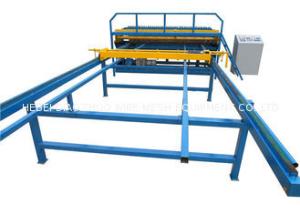 Welded Anti Climb Fence Mesh Welding Machine , Wire Mesh Welding Line
