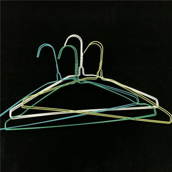 500pcs Per Carton Multi-Purpose White Metal Hangers with 2.5mm Diameter