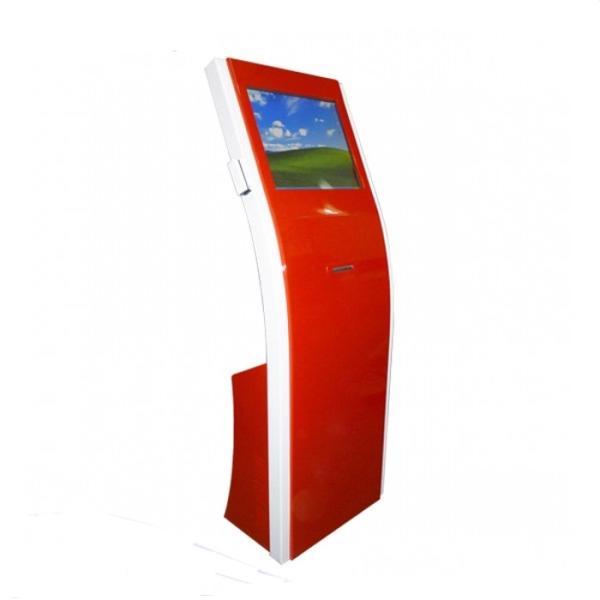 Quality Custom Banking Queue Outdoor Touch Screen Kiosk With A4 Thermal Printer for sale