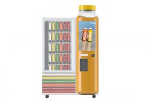 China Children Beverage And Snack Milk Juice Vending Machines With CE FCC Certificate wholesale