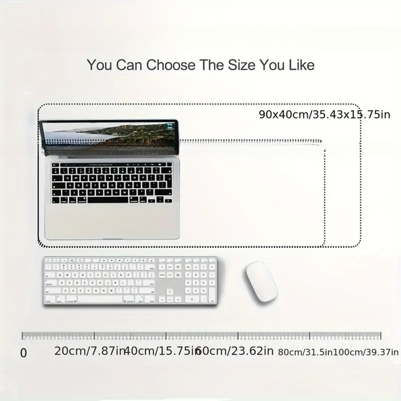 Function Computer Pc Laptop Mouse Pad Custom Design Sublimation White PVC Blank with Logo Printing