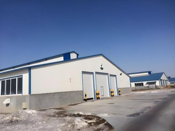 Quality High Durability Steel Frame Farm Buildings Easy Assembly 70 Years Life Span for sale