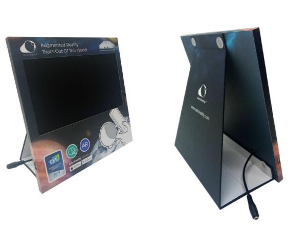 10.1 inch video pos display screen,LCD video shelf talker pop display with