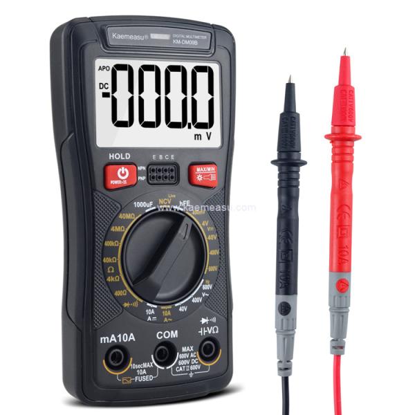 Quality Kaemeasu 09B NCV Capacitance Resistance Voltmeter Digital Multimetro Clamp Meter for sale