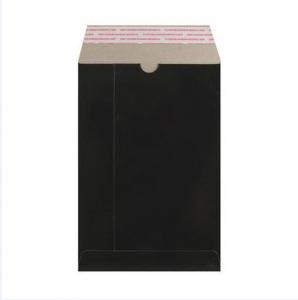 China Black 160mm Width 230mm Length Cardboard Mailing Envelopes wholesale