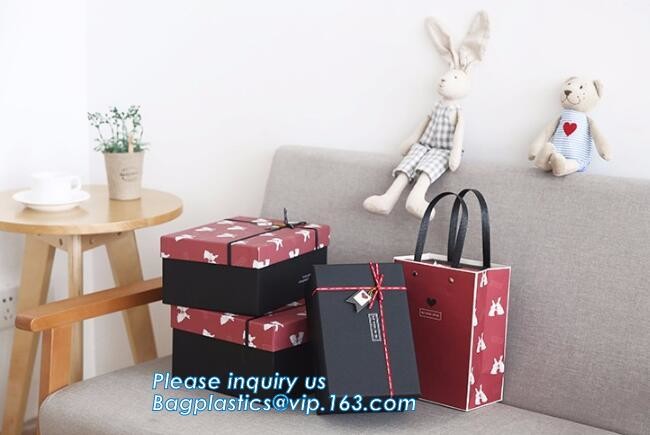 Customized Cut Printed Coated Paper Shopping Bag with Matt Lamination,rope handle custom logo printed white paper bag