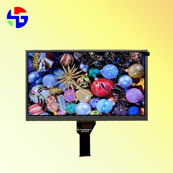 10.1 Inch LVDS Interface Custom TFT Display 1024x600 TN 6 O'Clock Ultra Wide View