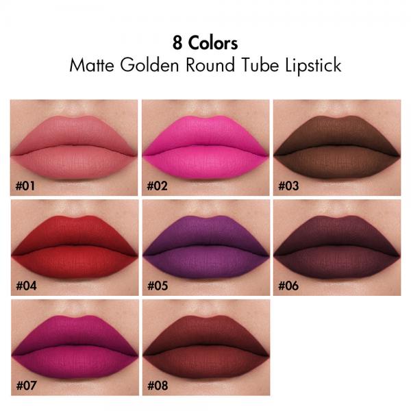 12 Colors Velvet Matte Lipstick Waterproof 6g Logo Acceptable