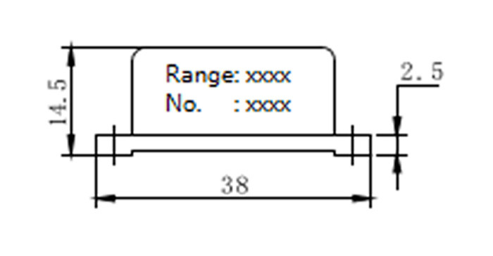 Aircraft Stability Control Linear Acceleration Sensor , Uniaxial Accelerometer Impact Resistance