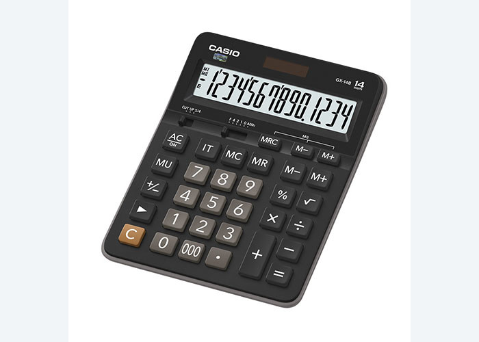 For authentic Casio GX-14B Calculator 14-digit large key dual power desktop office computer