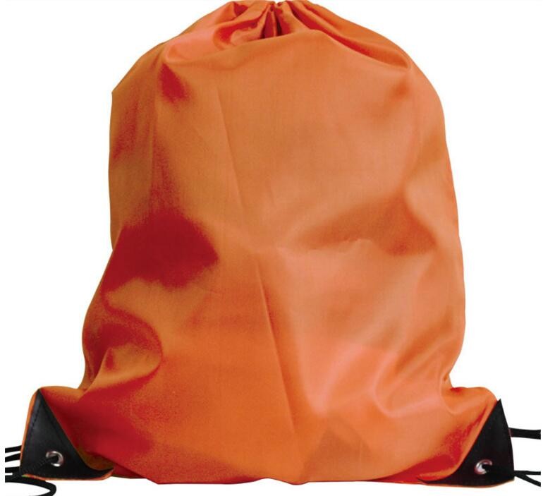 Polyester fabric drawstring bag /advertising pull rope backpack cloth bag /nylon shoulder pocket customization BAGEASE