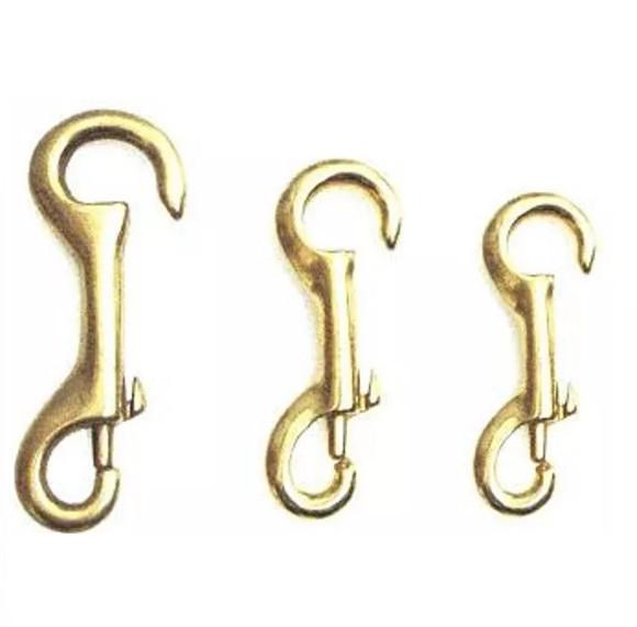 Quality Brass Bolt Snap Open End Trigger Snap Hook Bronze Fixed Eye Hooks for sale