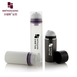 China PA602 30ml 50ml 80ml 100ml 120ml 150ml 200ml PP Natural Clear Glossy Surface Matte Finished Available Airless Lotion Bottle No Leakage wholesale