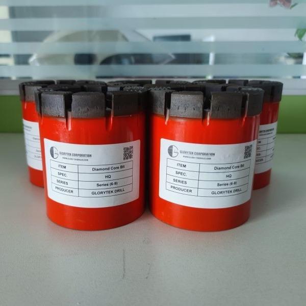 Quality HQ Impregnated Diamond Core Bits For Geological Exploration Coal Mining for sale