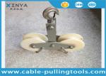 25KN OH Line Stringing Wheel Tandem Unit Stringing Pulley For Stringing