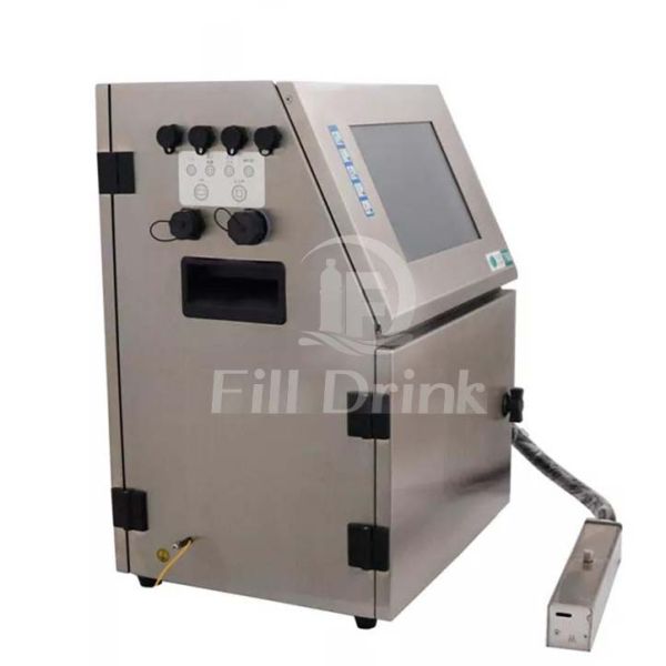 Date Code Bottle Printing Machine Bottle Inkjet Printer SUS 304 100W