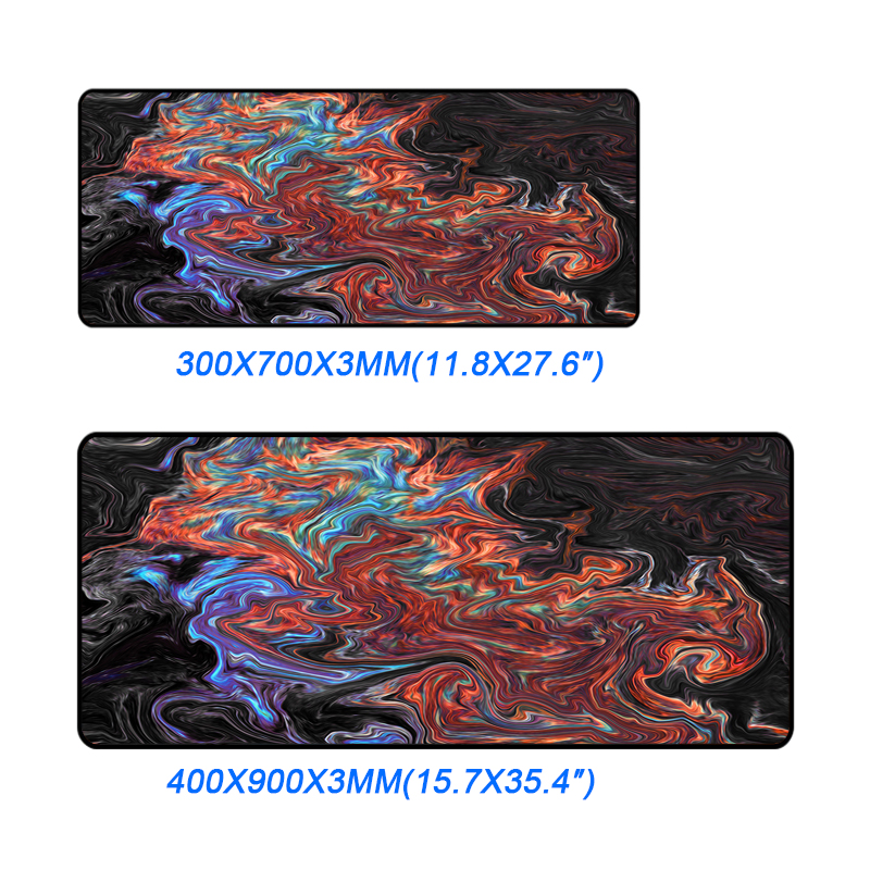 Large Strata Liquid Fluid Mousepad For Csgo Gaming Mous Pads NO Wireless Charging OEM