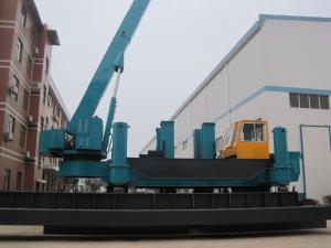 China Vibration Free Hydraulic Static Pile Driver , Sheet Pile Driving Equipment wholesale