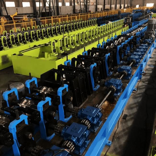 Solar Panel Mounting Brackets Roll Former Machines Automatic Solar Panel Framing Machine