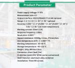 High Precision UBIS-526Y RS232 RS485 TTL Dual Axis Inclinometer For Industrial