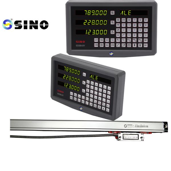 Quality TTL Glass Scale Ruler With 5um 3 Axis Digital Readout DRO SDS6-3V 5micron Linear Encoder for sale