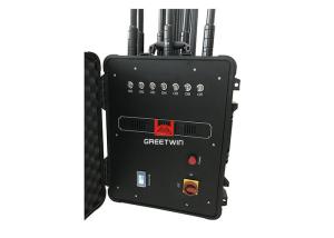 China 250W High Power Signal Jammer 150m Range OEM With Omni Directional Antennas wholesale