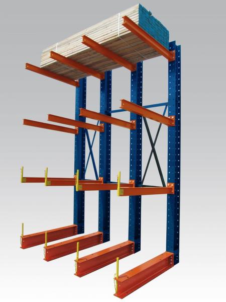 Quality Lumber Cantilever High Loading Capacity Heavy Duty Storage Racks Cantilevered Type for sale