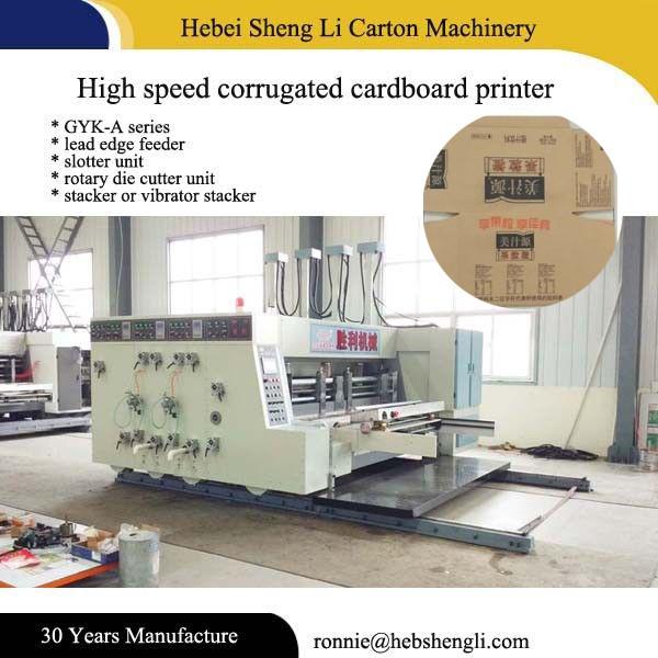 Quality High Speed Carton Box Printing Machine , Digital Flexo Printing Machine for sale