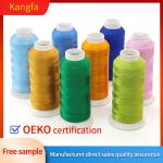 4000y 120D/2 108D/2 100% Polyester Embroidery Thread for Machine in and Dyed