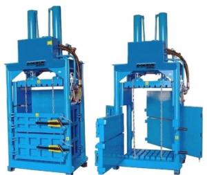 China 11Kw Hydraulic Vertical Cardboard Baler Machine Cotton Pressing 175*85 wholesale