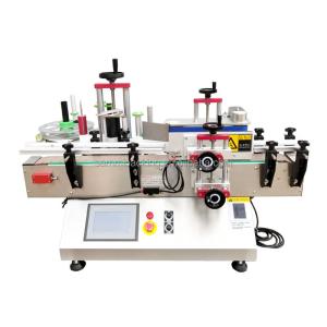 China Tabletop Automatic Round Bottle Labeling Machine For Vial Glass Jar on sale