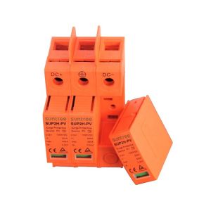 China SUP2H1-PV Solar PV 3Pole 1000V DC Surge Protector wholesale
