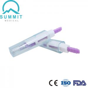 China Sterile Pressure Activated Safety Lancet 28G 1.8mm Purple 100 Pieces Per Box on sale