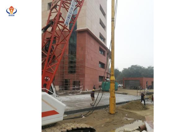 130kw Vibro Pile Foundation Device Vibroflotation Compaction Of Cohesionless